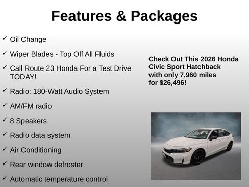 Certified 2026 Honda Civic Sport image 4