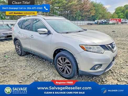 Used 2016 Nissan Rogue SL w/ SL Premium Package AWD/4WD image 5
