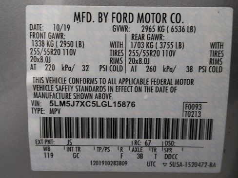Used 2020 Lincoln Aviator Reserve w/ Equipment Group 201A AWD/4WD image 33