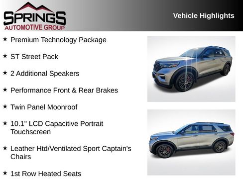 Used 2022 Ford Explorer ST w/ ST Street Pack image 2