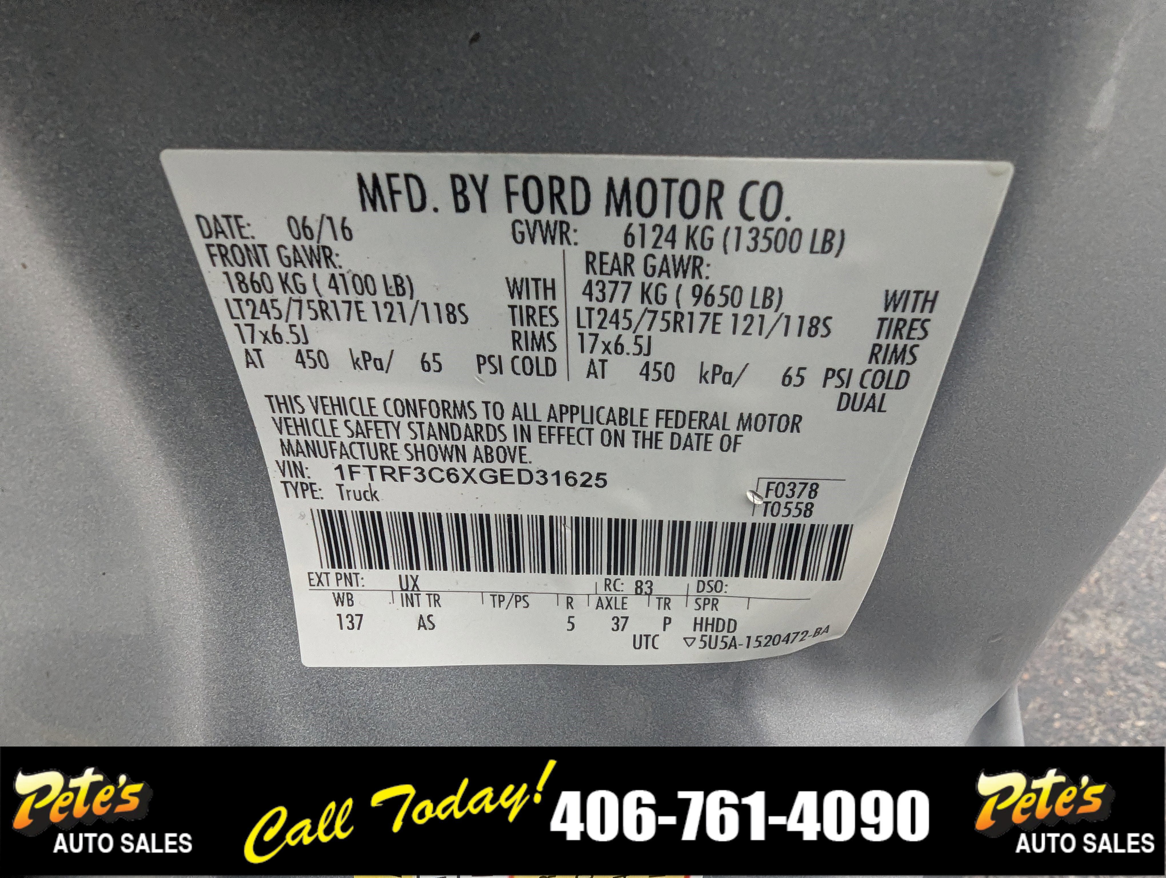 Used 2016 Ford F350 XL w/ Power Equipment Group RWD image 23