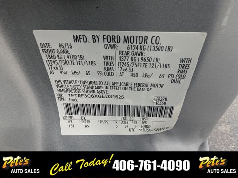 Used 2016 Ford F350 XL w/ Power Equipment Group image 23