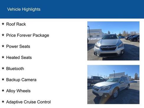 Used 2019 Subaru Outback 2.5i Premium w/ Protection Package #1 image 2