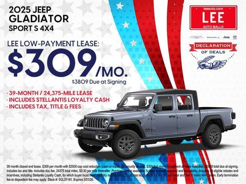 New 2026 Jeep Gladiator Rubicon w/ Steel Power Dome Hood Package image 4