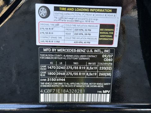 Used 2008 Mercedes-Benz GL 450 4MATIC image 42