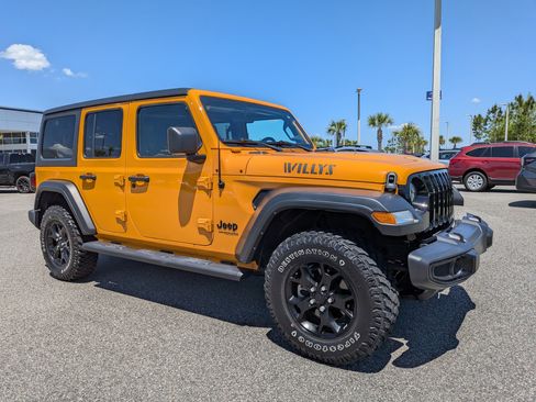 Used 2021 Jeep Wrangler Unlimited Sport image 2