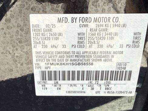 Used 2025 Ford Explorer ST-Line image 37