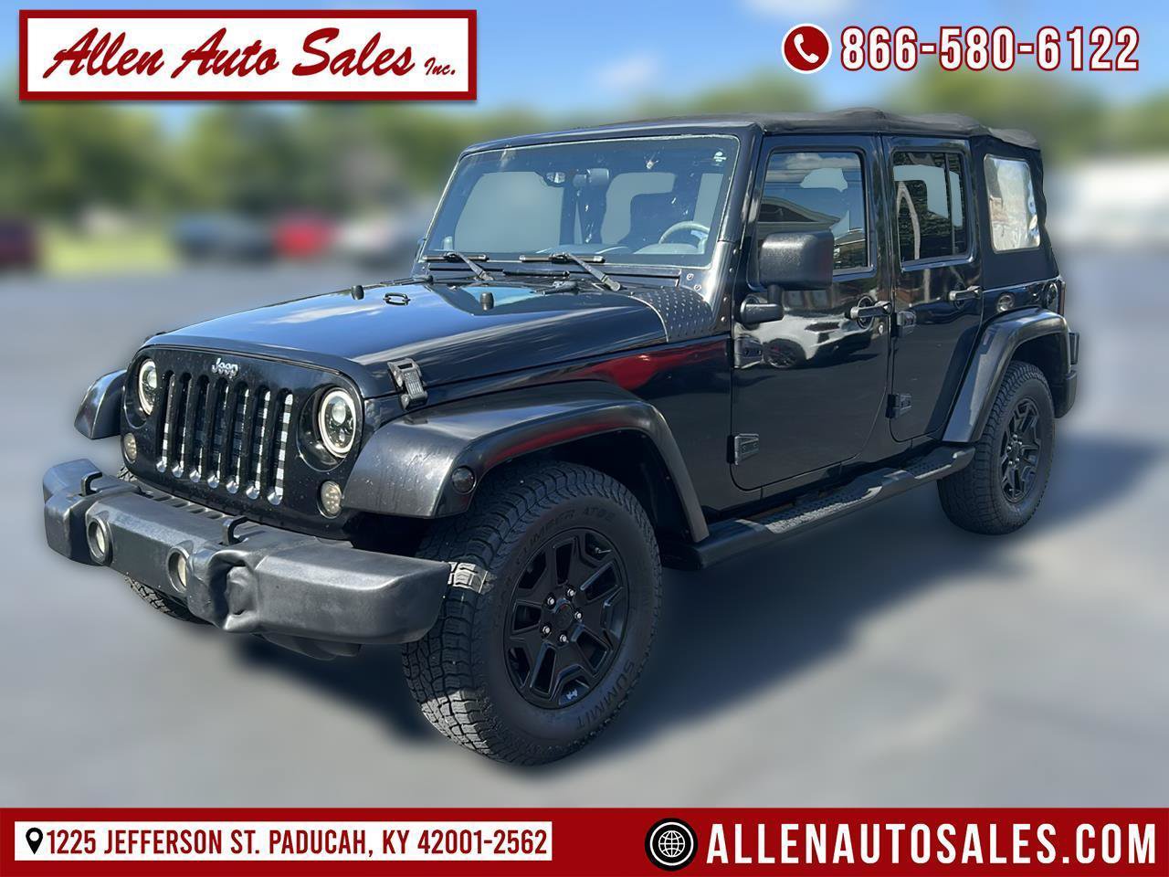 Used 2008 Jeep Wrangler Unlimited Sahara w/ Trailer Tow Group RWD image 1