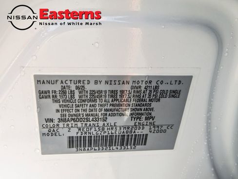 New 2025 Nissan Kicks SR w/ SR Premium Package image 37