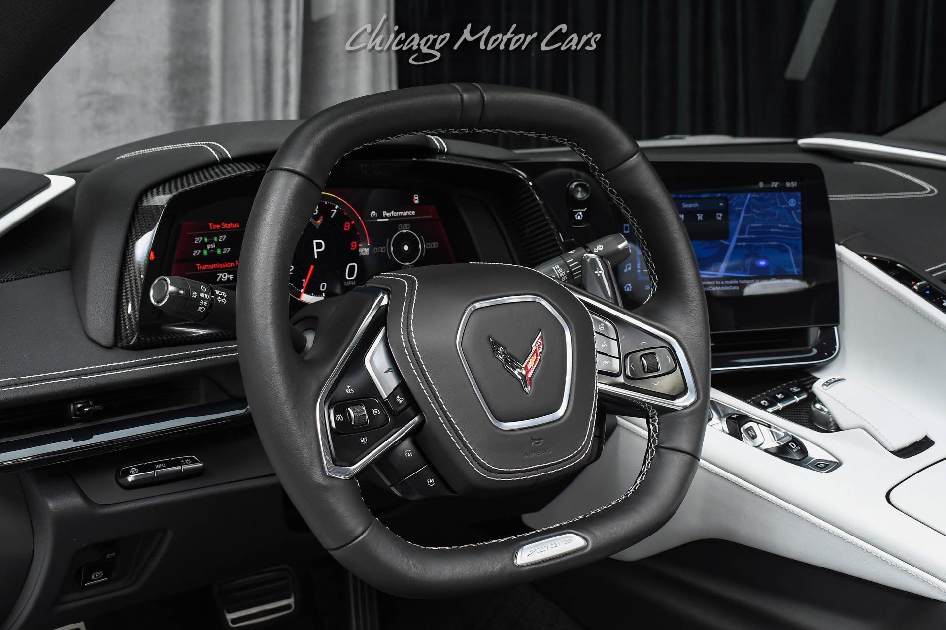 Used 2025 Chevrolet Corvette Z06 w/ Stealth Interior Trim Package RWD image 9