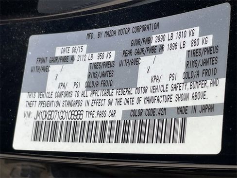 Used 2016 MAZDA CX-3 Grand Touring image 15