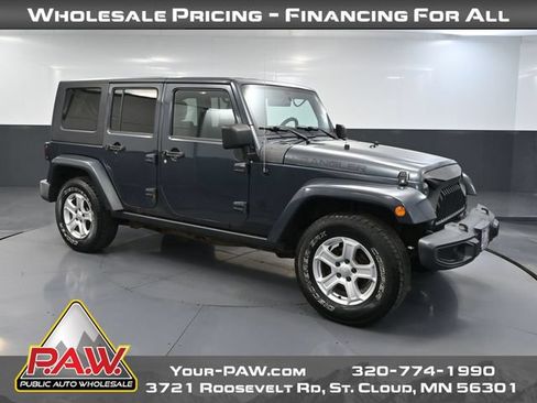 Used 2008 Jeep Wrangler Unlimited Sahara AWD/4WD image 1