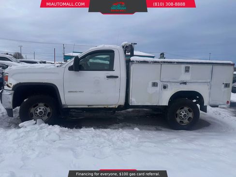 Used 2015 GMC Sierra 2500 4x4 Regular Cab w/ Snow Plow Prep Package image 6