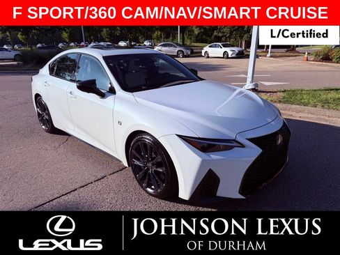 Certified 2025 Lexus IS 350 F Sport w/ Navigation Package RWD image 1