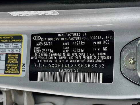Used 2019 Kia Optima LX FWD image 12