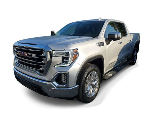 Used 2021 GMC Sierra 1500 SLT w/ SLT Premium Package RWD image 2