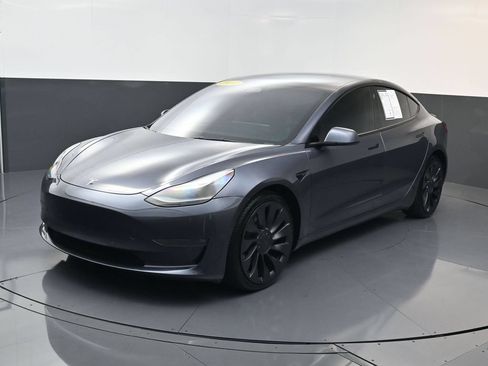 Used 2022 Tesla Model 3 Performance AWD/4WD image 1