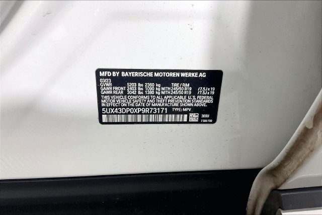 Used 2023 BMW X3 sDrive30i w/ Premium Package RWD image 16