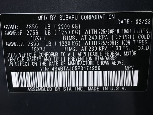 Used 2023 Subaru Outback Onyx Edition AWD/4WD image 12