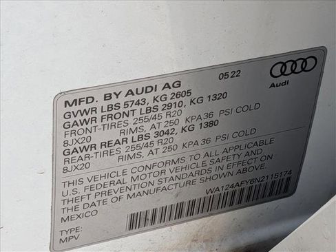 Used 2022 Audi SQ5 Premium Plus w/ Premium Plus Package image 19