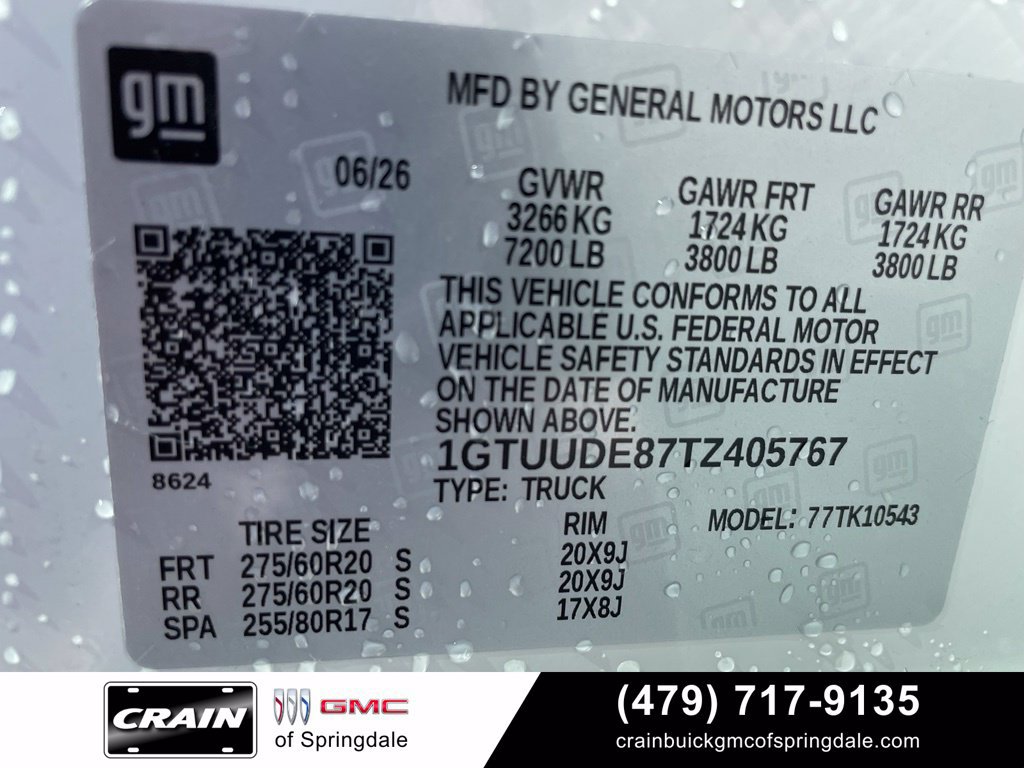 Used 2026 GMC Sierra 1500 SLT w/ SLT Premium Package AWD/4WD image 32