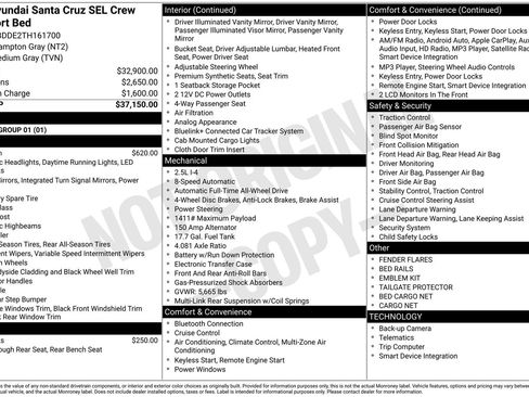 Certified 2026 Hyundai Santa Cruz SEL AWD/4WD image 27