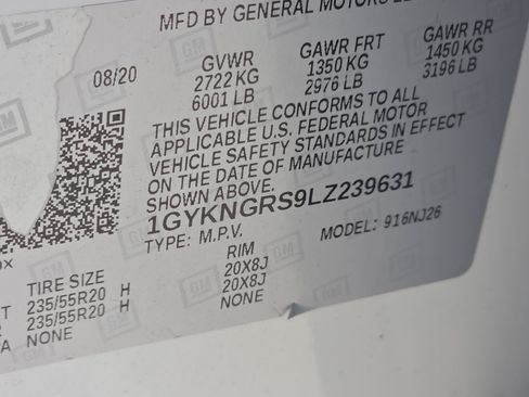 Used 2020 Cadillac XT5 Sportv AWD/4WD image 27