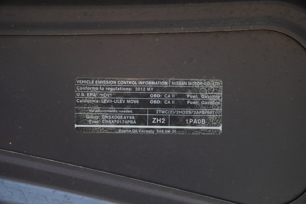 Used 2012 Nissan NV 3500 SL w/ Technology Pkg RWD image 9