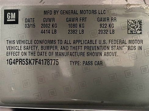 Used 2015 Buick Verano Convenience w/ Experience Buick Package image 29