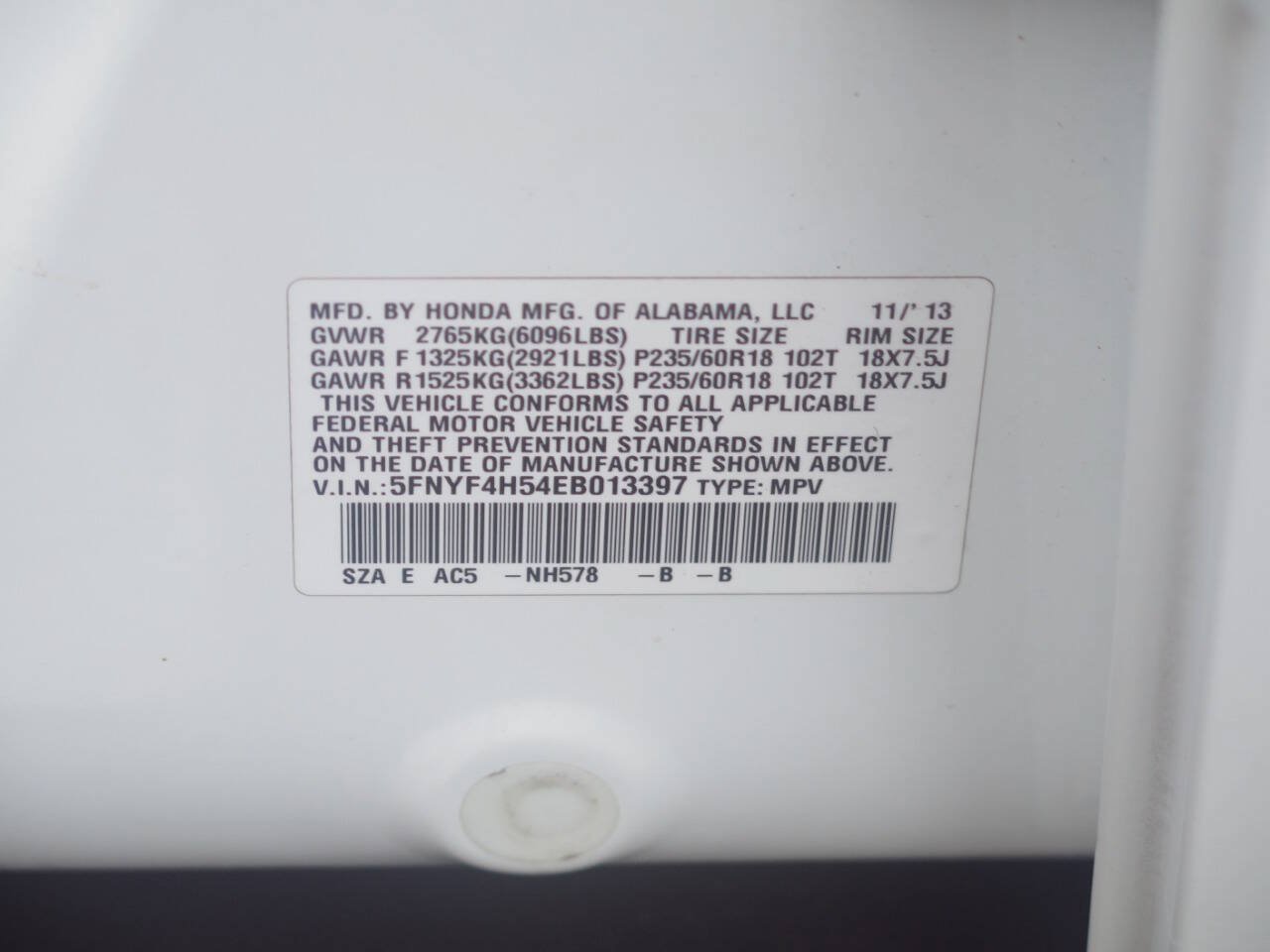 Used 2014 Honda Pilot EX-L image 35