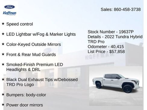 Used 2022 Toyota Tundra TRD Pro AWD/4WD image 30
