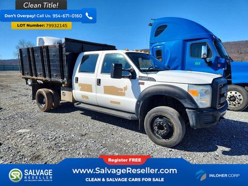 Used 2014 Ford F450 XL w/ Snow Plow Prep Package image 5
