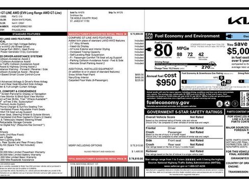 Used 2024 Kia EV9 GT-Line image 45