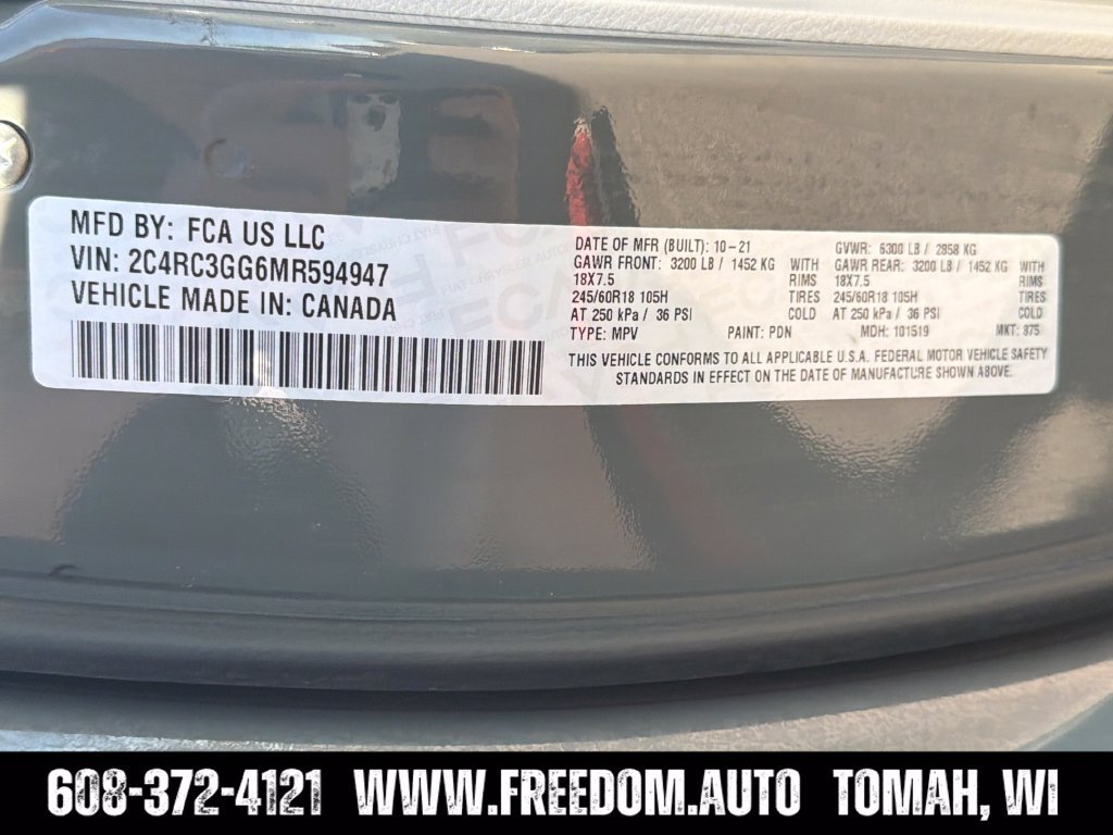 Used 2021 Chrysler Pacifica Limited w/ Premium & Safety Sphere Group AWD/4WD image 30