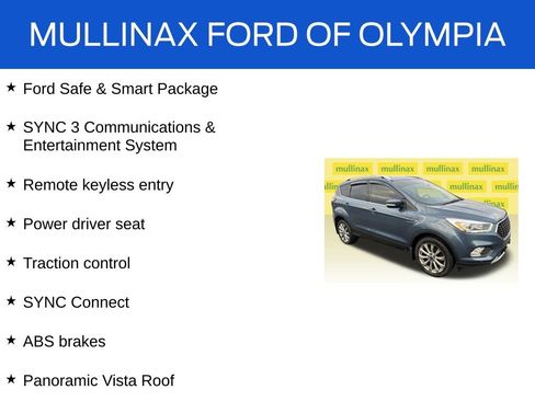 Used 2018 Ford Escape Titanium w/ Ford Safe & Smart Package image 17