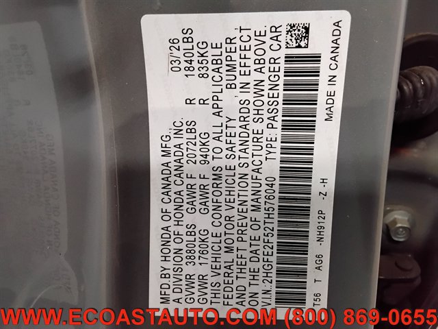 Used 2026 Honda Civic Sport image 20