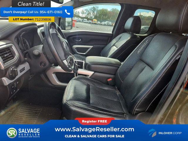 Used 2017 Nissan Titan PRO-4X w/ Pro-4x Convenience Package AWD/4WD image 9