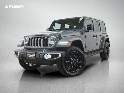 Used 2024 Jeep Wrangler Unlimited Sahara w/ Safety Group AWD/4WD image 1