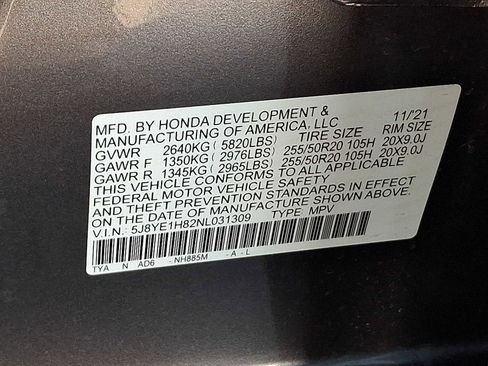 Certified 2022 Acura MDX w/Advance Package image 27