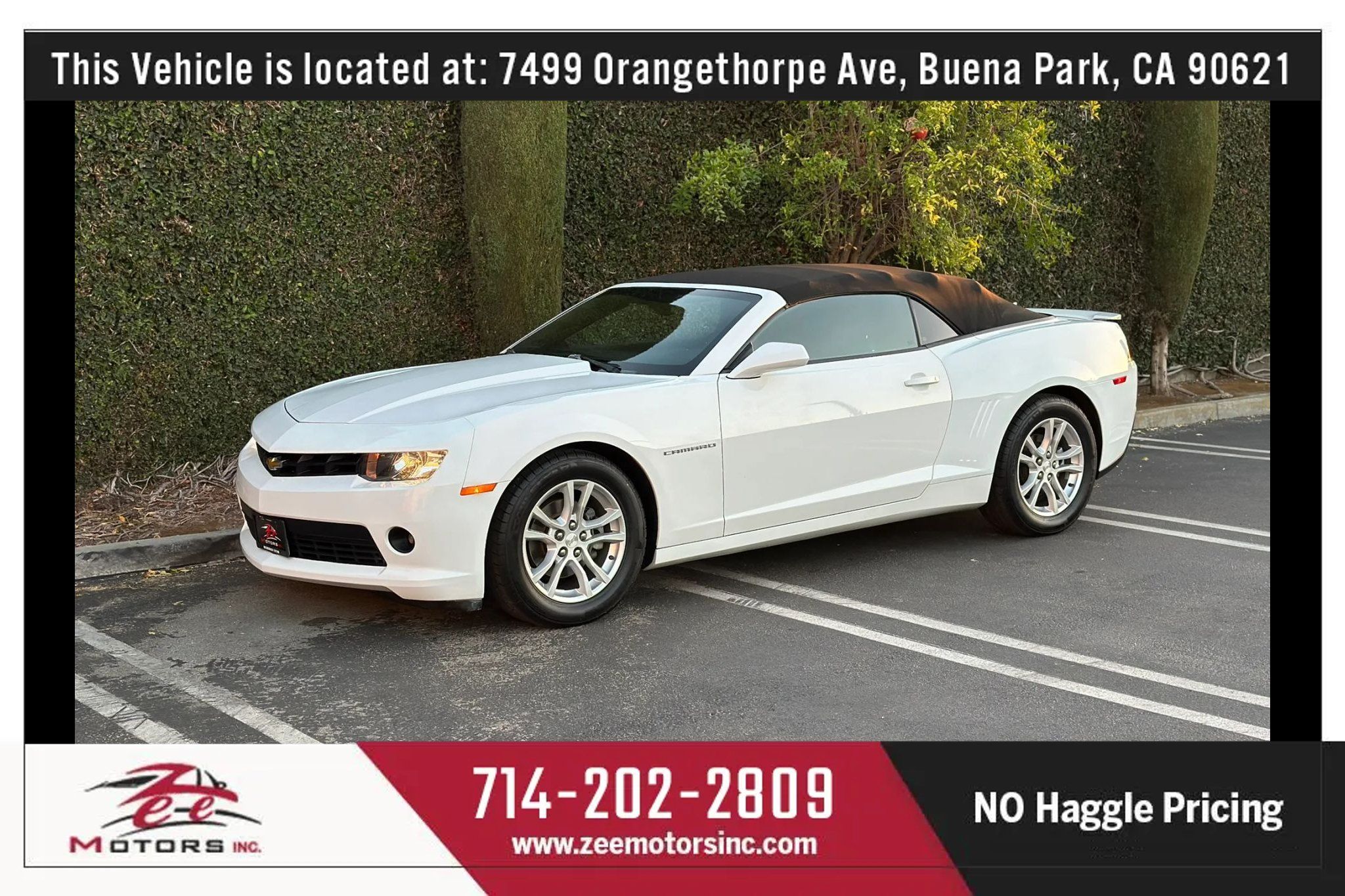 Used 2014 Chevrolet Camaro LT RWD image 12