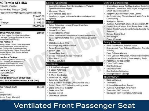 Used 2026 GMC Terrain AT4 w/ Convenience Package III AWD/4WD image 14