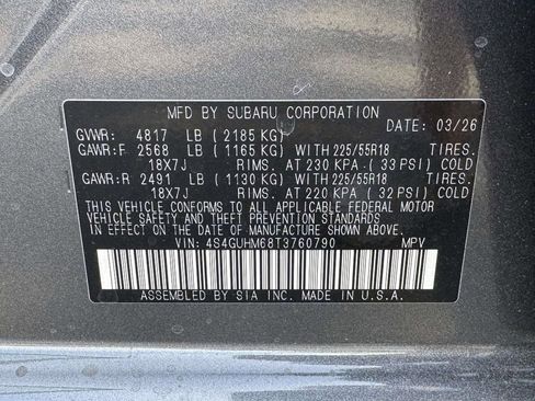 New 2026 Subaru Crosstrek 2.5i Limited AWD/4WD image 25