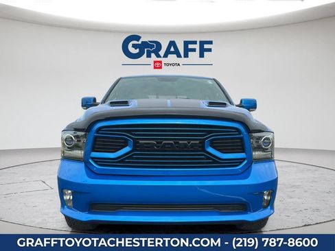 Used 2018 RAM 1500 Sport w/ Hydro Blue Sport Package AWD/4WD image 2