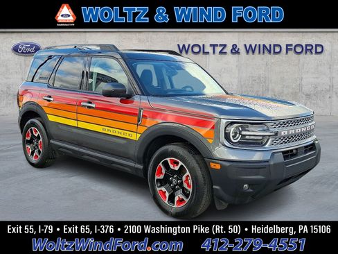 Certified 2025 Ford Bronco Sport Free Wheeling w/ Convenience Package AWD/4WD image 1
