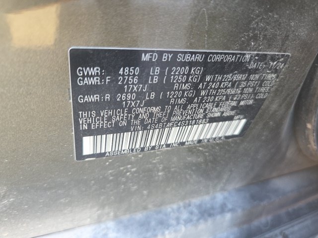 Used 2025 Subaru Outback Premium AWD/4WD image 13