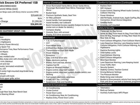 Used 2024 Buick Encore GX Preferred image 4