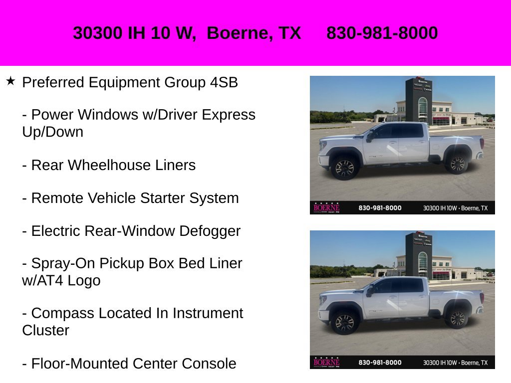 Used 2020 GMC Sierra 2500 AT4 w/ AT4 Premium Package AWD/4WD image 19