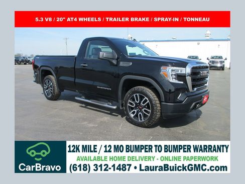 Used 2021 GMC Sierra 1500 4x4 Regular Cab w/ Sierra Value Package image 1