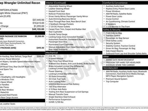 Used 2017 Jeep Wrangler Unlimited Rubicon image 33