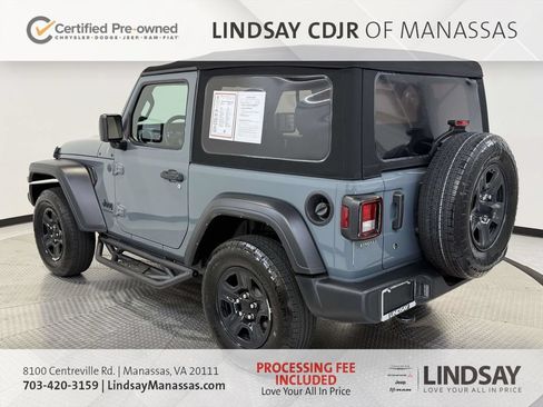 Certified 2024 Jeep Wrangler Sport AWD/4WD image 7